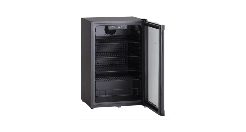 Helkama Hja126gdbl Refrigerator With Glass Door User Manual