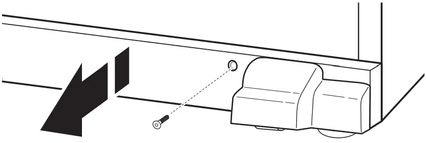 JENNAIR JFFCC72EFS French Door Bottom Mount Refrigerator - Door Closing