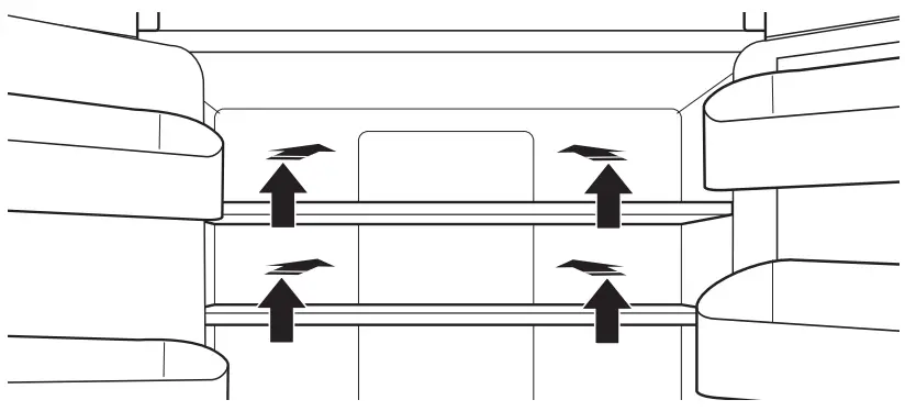 JENNAIR JFFCC72EFS French Door Bottom Mount Refrigerator - Glass Shelf