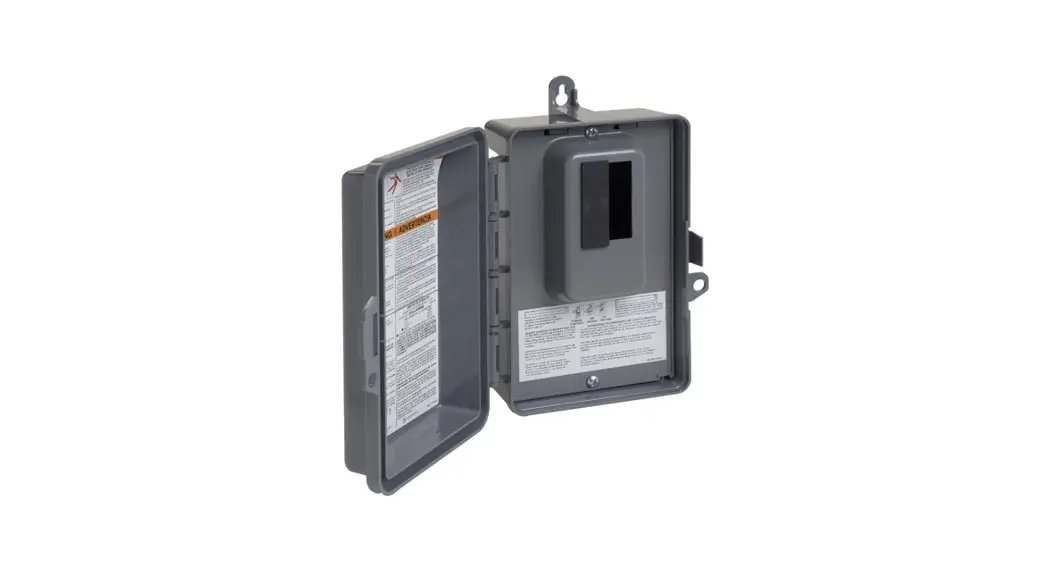 Schneider Electric Qo24l60nrnm Enclosed Circuit Breaker Instructions