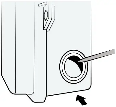 Schneider Electric QO24L60NRNM Enclosed Circuit Breaker - Removing Knockout