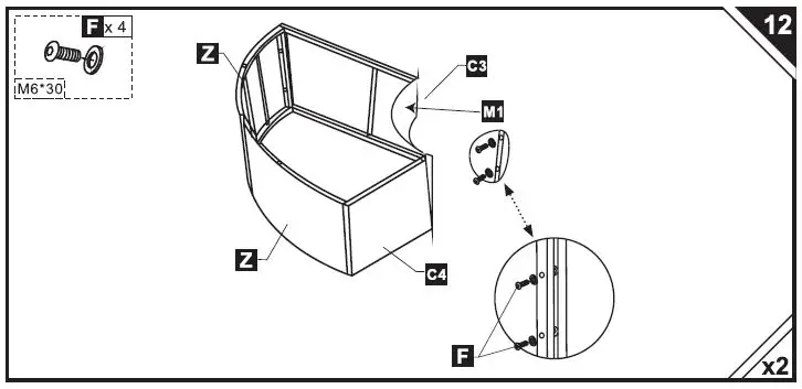 Outsunny-862-021V00-Rattan-Garden-Furniture-Set-FIG- (10)