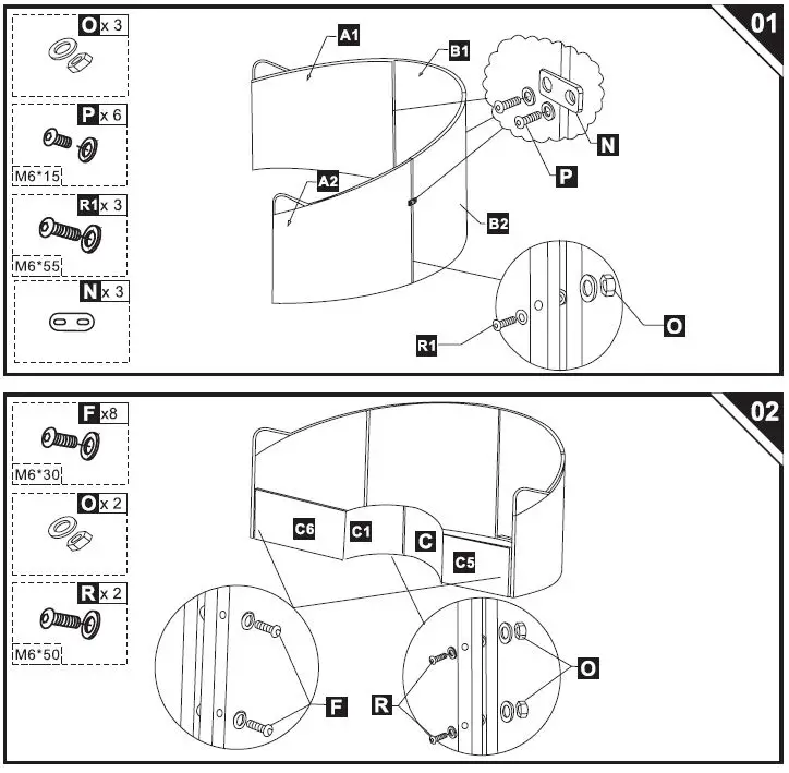 Outsunny-862-021V00-Rattan-Garden-Furniture-Set-FIG- (3)