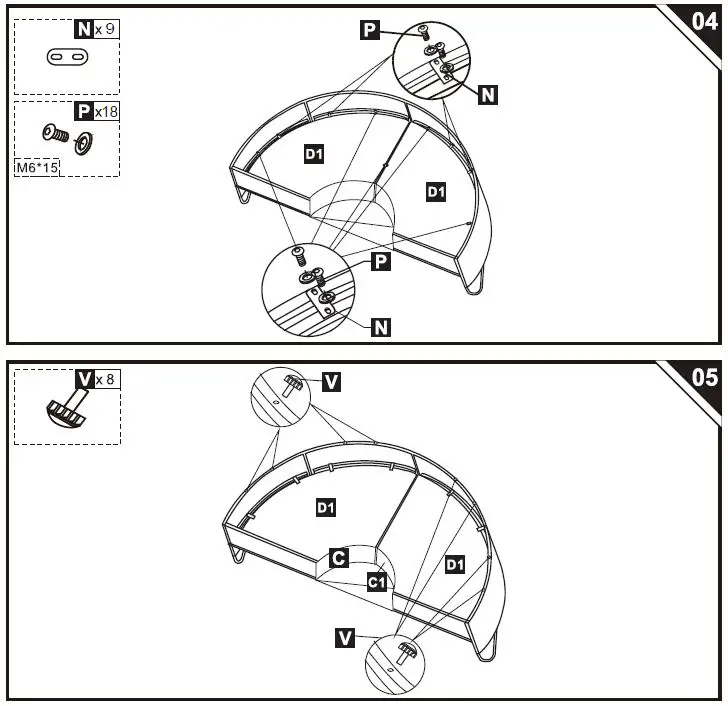 Outsunny-862-021V00-Rattan-Garden-Furniture-Set-FIG- (5)