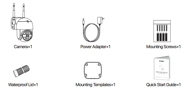 ZOSI-2NC-2892J-W-US-A2-Smart-IP-Camera-fig 1