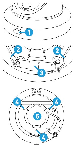 Swann SWNHD-876DER-EU Enforcer Dome Security Camera - Mounting the Camera