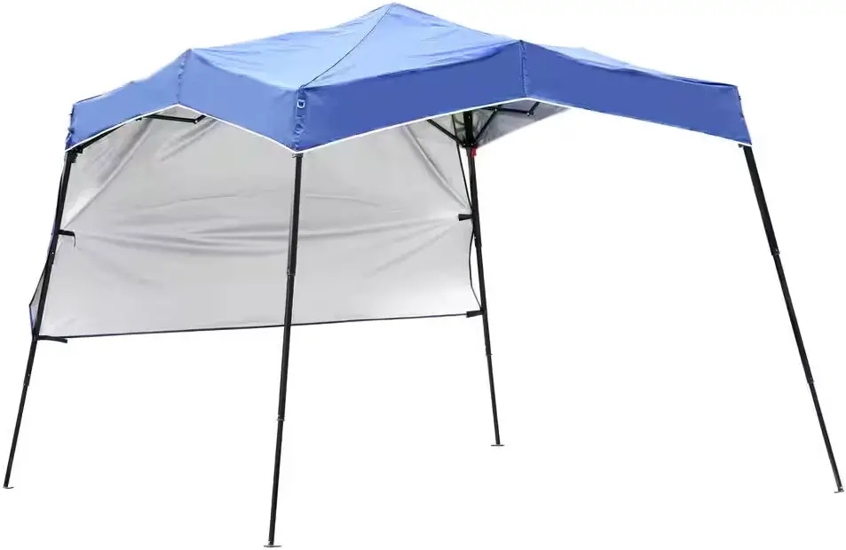 Huluwat YH-F-OV-GZ031 7 ft. x 7 ft. Instant Canopy Pop Up Tent in Blue