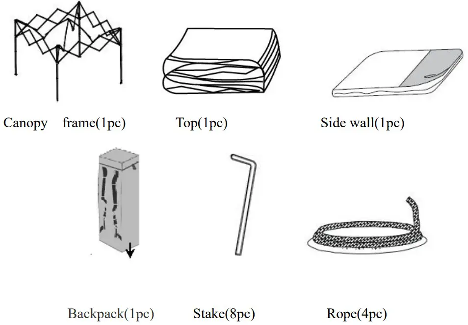 DIAGRAM AND PARTS LIST