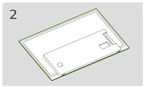 LG SR-A3DR6548 OLED TV - Stand1
