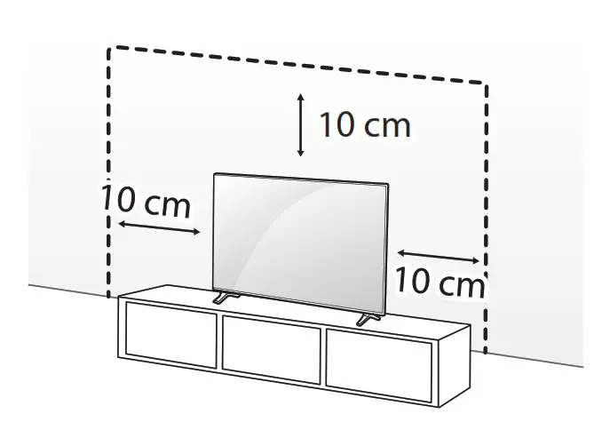 LG SR-A3DR6548 OLED TV - Table