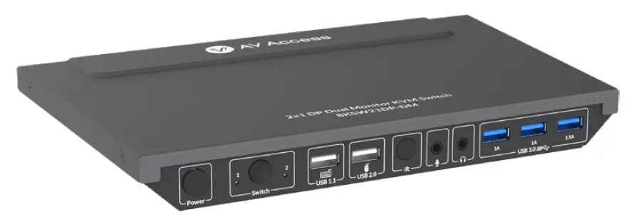 AV-Access-8KSW21DP-DM-2x1-Dual-Monitor-DP-2-0-and-1-4a-KVM-Switcher-fig- (2)