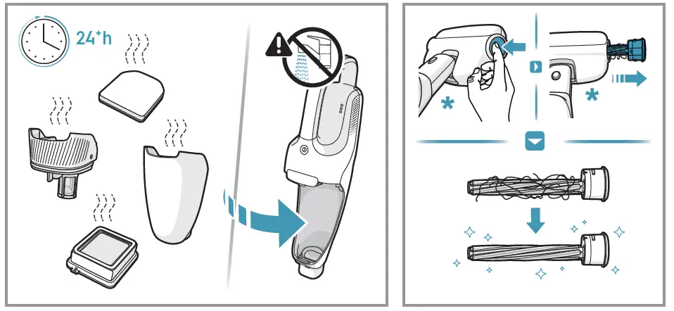 Electrolux-Clean-500-Cordless-Arm-Vacuum-7