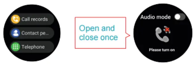 Connect the Bluetooth Call function