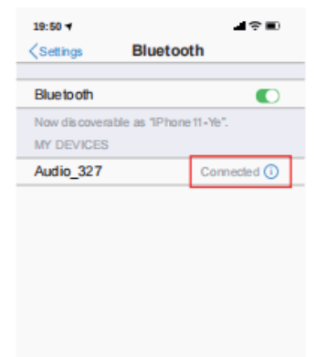 Connect the Bluetooth Call function
