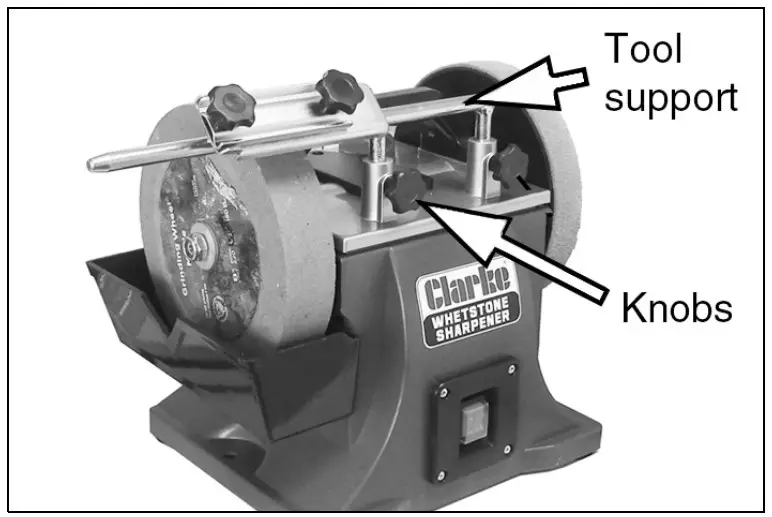 FITTING THE TOOL SUPPORT 