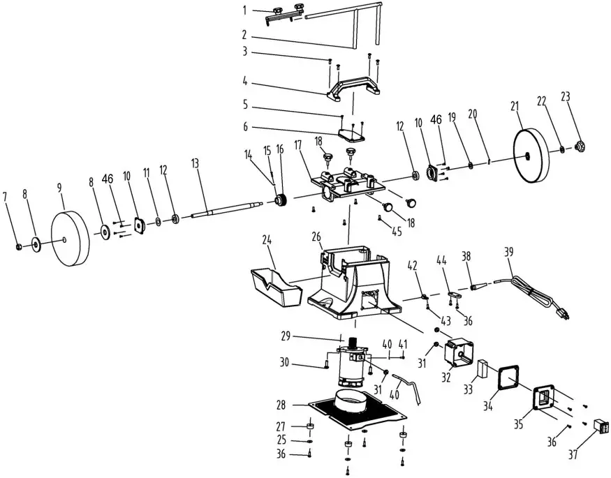 COMPONENT PARTS DIAGRAM