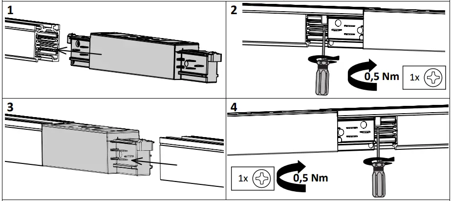 Middle-feed connection option