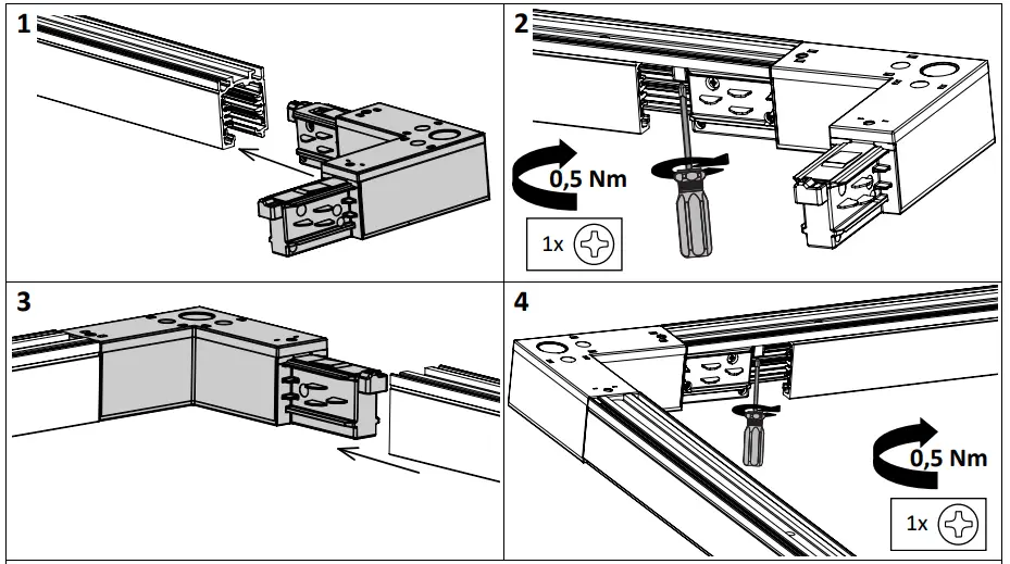 L – feed connection option