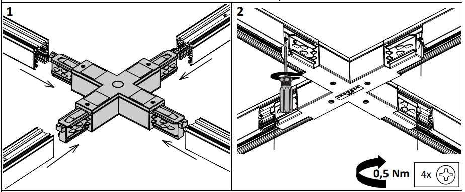 X – feed connection option