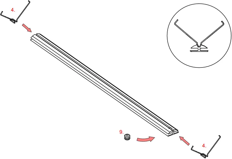 Klus Design C24500N00 JAZ Profile Extrusion - a24