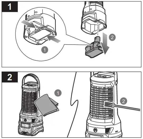 Ryobi R18BZL 18V ONE Bug Zapper Lantern - Product Overview 15