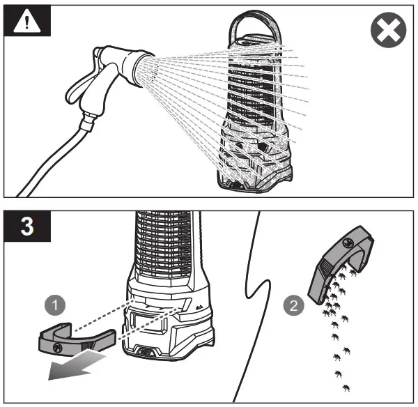 Ryobi R18BZL 18V ONE Bug Zapper Lantern - Product Overview 16