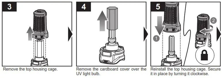 Ryobi R18BZL 18V ONE Bug Zapper Lantern - Product Overview 2