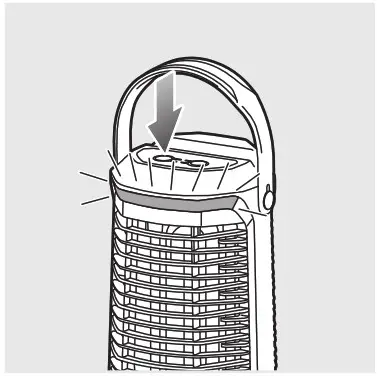 Ryobi R18BZL 18V ONE Bug Zapper Lantern - Product Overview 8