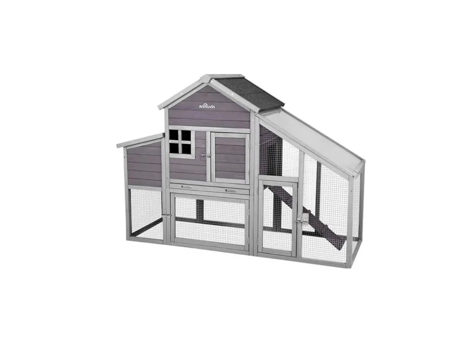 Aivituvin Air32 Wooden Chicken Coop 65 Inch Hen House Instruction Manual