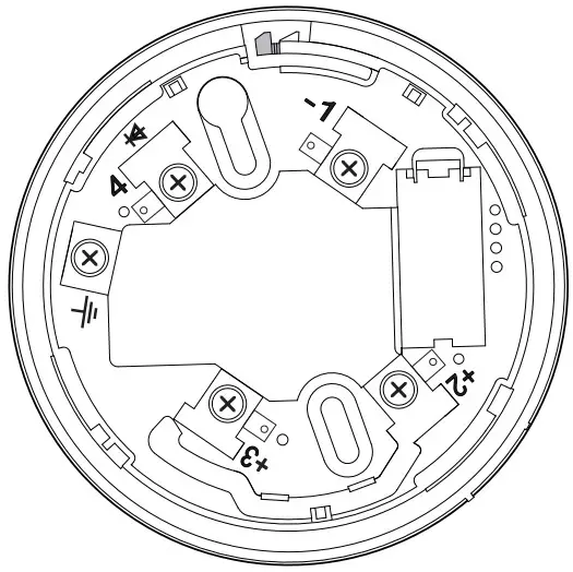 TELETEK SensoIRIS WSOU xx Intelligent Analogue Addressable Fire Alarm Sounder - Base