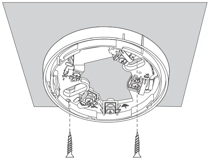 TELETEK SensoIRIS WSOU xx Intelligent Analogue Addressable Fire Alarm Sounder - Mounting Base