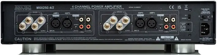 MUSICAL FIDELITY M6x 250.4 Power Amplifier-fig1