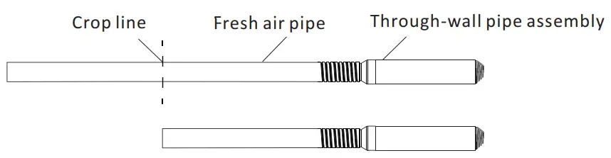 Morris FAIN 26170 Series Fresh Air - Fresh air pipe