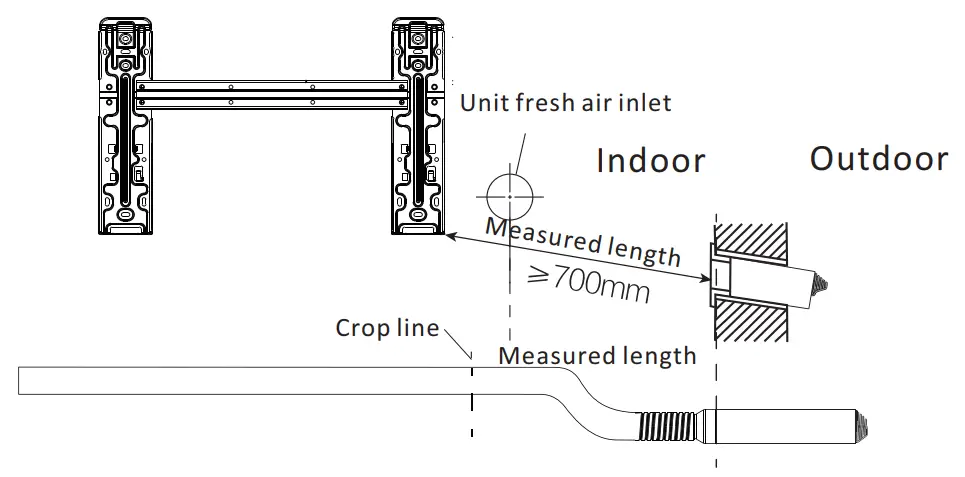 Morris FAIN 26170 Series Fresh Air - Measured length