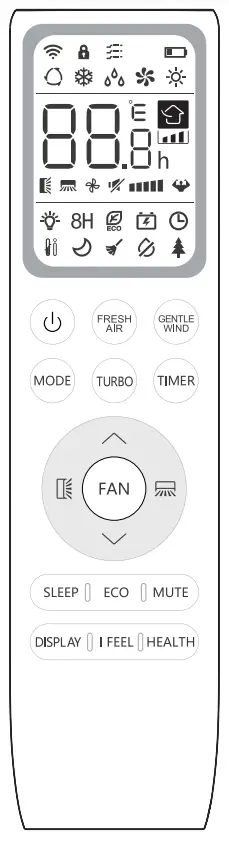 Morris FAIN 26170 Series Fresh Air - REMOTE CONTROL
