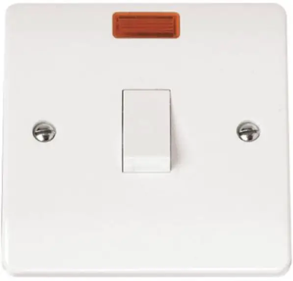 CLICK 20A Double Pole Switch