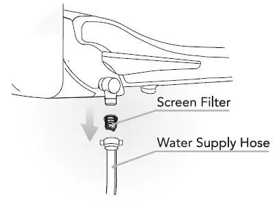 BidetMate BM-1000P-E 1000 Series Electronic Bidet Seat 26