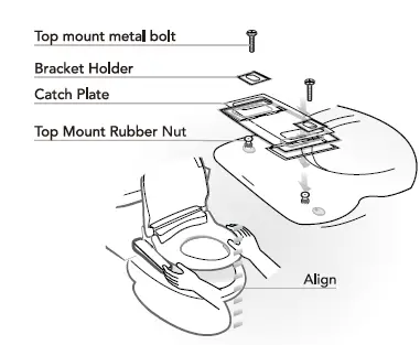 BidetMate BM-1000P-E 1000 Series Electronic Bidet Seat 8