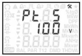 CHAUVIN ARNOUX ULYS Flex Modbus - PT SECONDARY