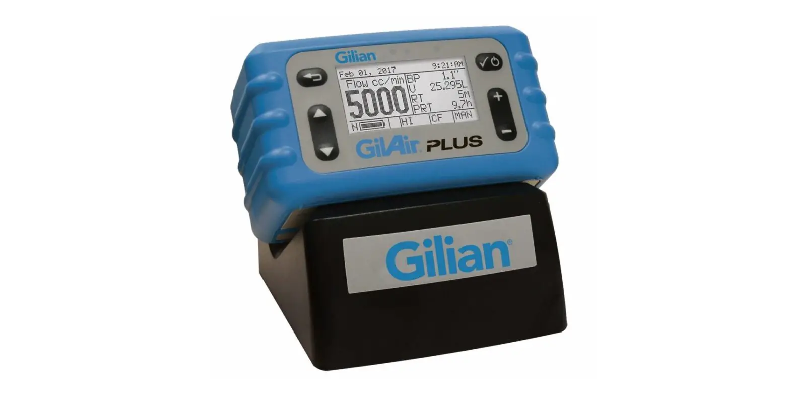 Lauper Instruments Pn 610-0901-01-r Gilair Plus Air Sampling Pump User Guide Lauper Instruments Pn 610-0901-01-r Gilair Plus Air Sampling Pump User Guide