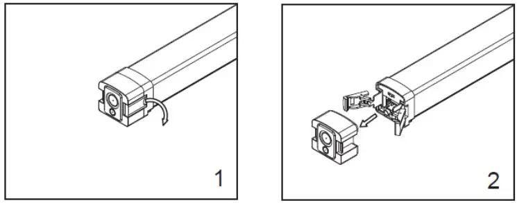 SYLVANIA LEDVANCE 4067861 Extruded Vapor Tight - INSTALLATION 6