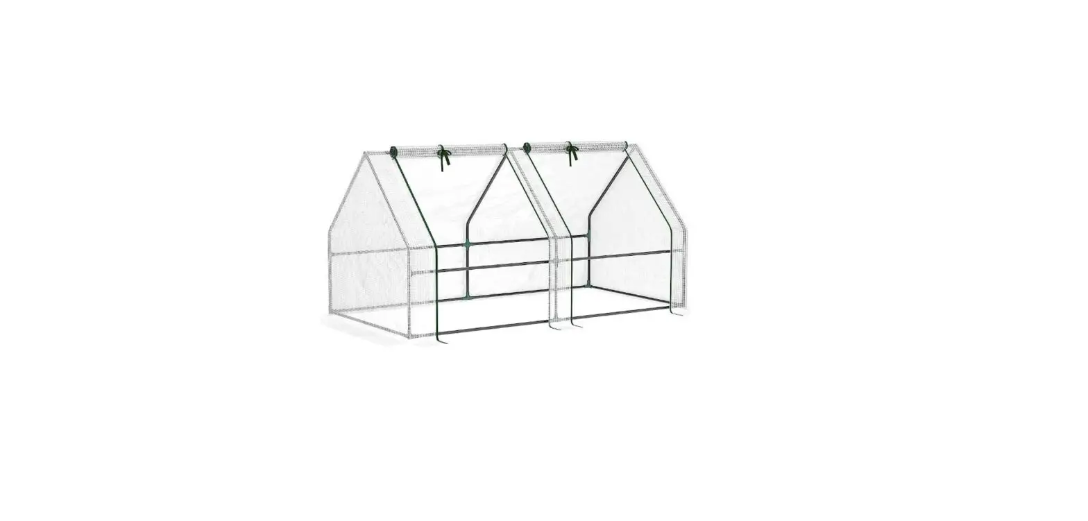 Outsunny 845-204v03wt Small Polytunnel Greenhouse Instruction Manual