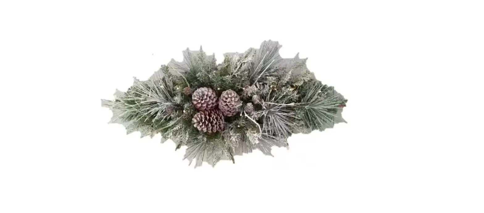 Haute Decor Dcsw3602 Snowfall Creek Pre-lit Mailbox Swag Instructions