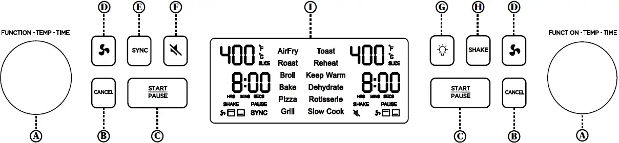 EMERIL LAGASSE DL24-01 Dual-Zone Air Fryer 18