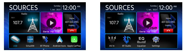 JENSEN CAR910X Media Receiver with Android Auto and CarPlay Featuring 9 Inch Digital TFT Display - Fig 4