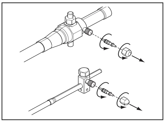 Refrigerant Line Brazing