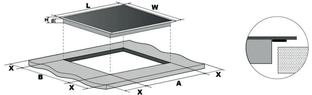 eta 579290000 Induction Hob - Ete13