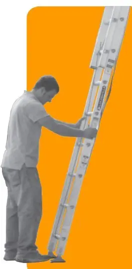 Raising extension ladders