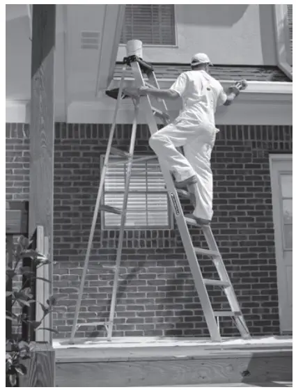 Stepladders and other self-supporting ladders