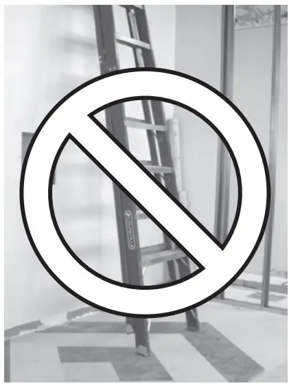 Stepladders and other self-supporting ladders